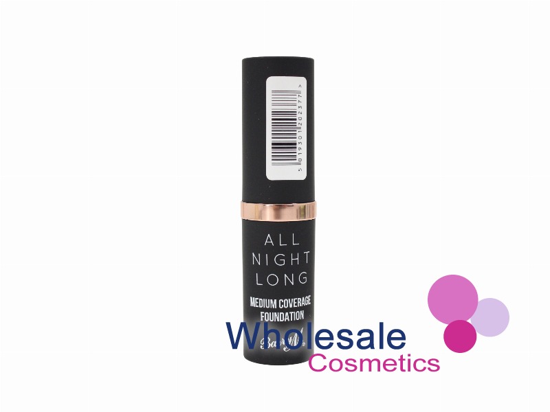 12 x Barry M All Night Long Medium Coverage Foundation - 7 FUDGE
